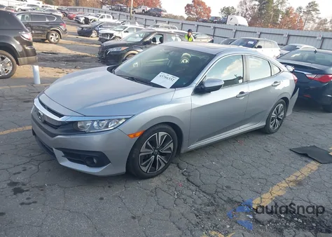 2017 Honda Civic Ex-T из США, поврежденный, VIN 19XFC1F36HE002864